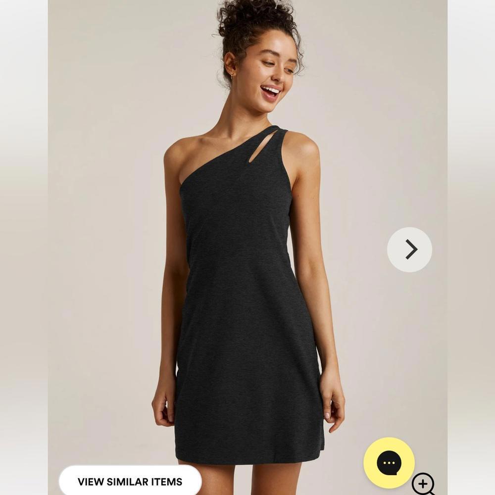 Beyond Yoga one shoulder active dress